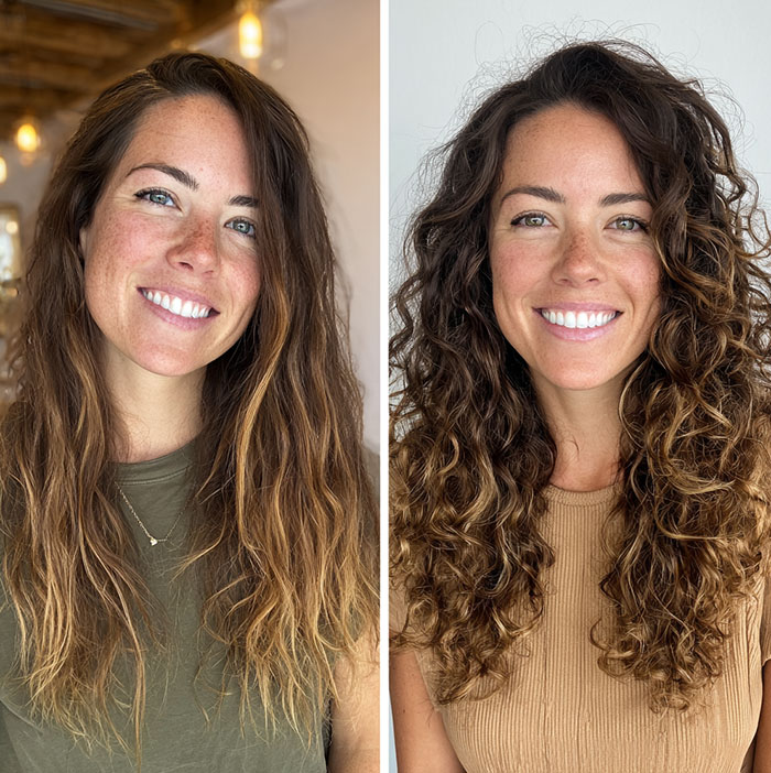 Balayage Hair Color Service Before and After Client Image By Salon Vo Denver