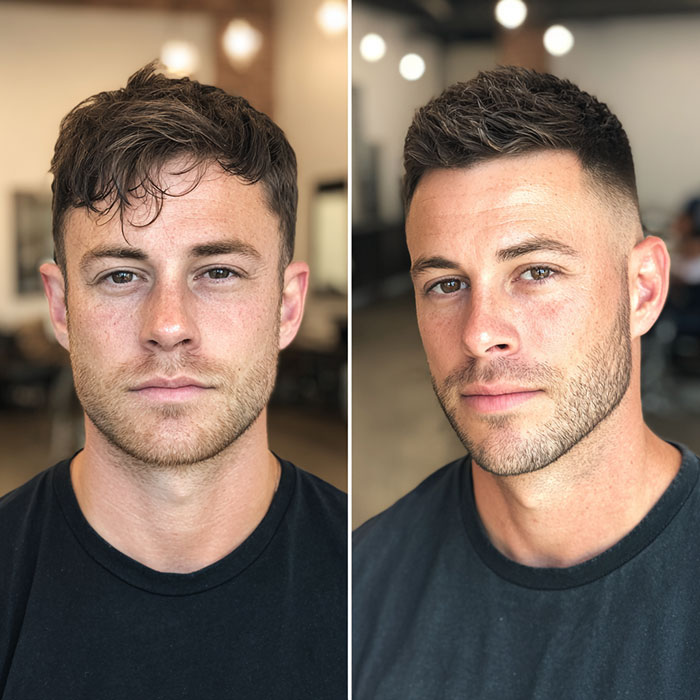 Hair Cut Service Before and After By Salon Vo Denver